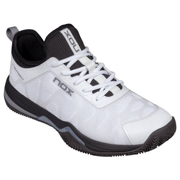 NOX NERBO White/Raven Padel Shoes — фото 2