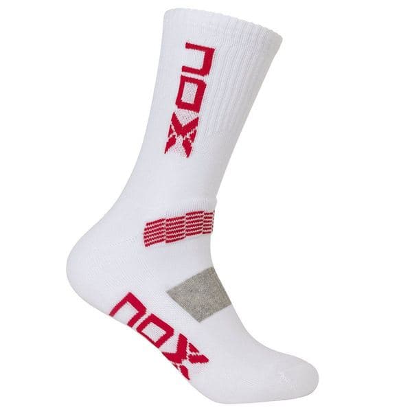 NOX Pack of CREW performance socks white/red — фото 1