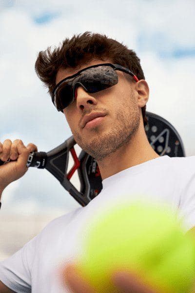 NOX/MO FIGNON Tempo Black/Red Sports Glasses — фото 2