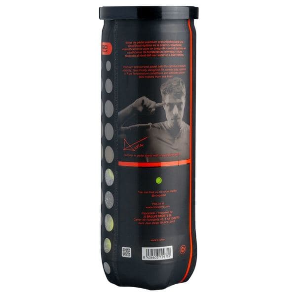 NOX NERBO Padel Balls | 3-ball canister — фото 2