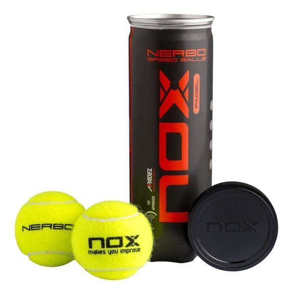 NOX NERBO Padel Balls | 3-ball canister — фото 3