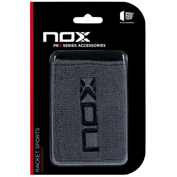 NOX sport wristbands grey/black — фото 1