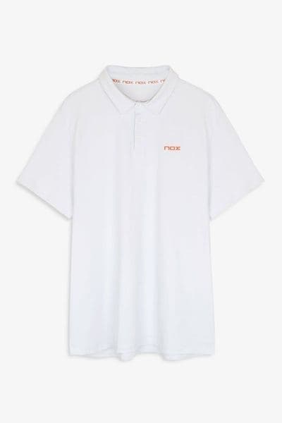 NOX MEN'S TEAM REGULAR WHITE POLO SHIRT — фото 3