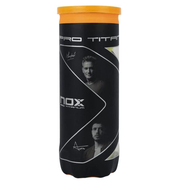 NOX PRO TITANIUM 3 padel balls can — фото 1
