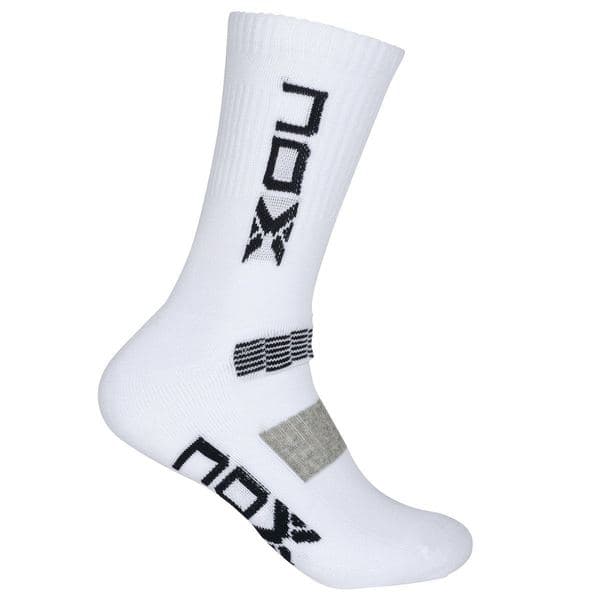 NOX Pack of CREW performance socks white/navy blue — фото 1