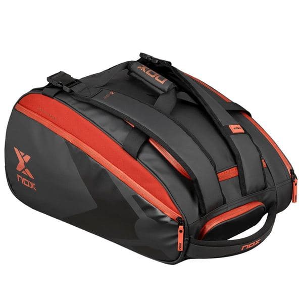 NOX LUXURY OPEN SERIES PADEL BAG BLACK/RED — фото 1